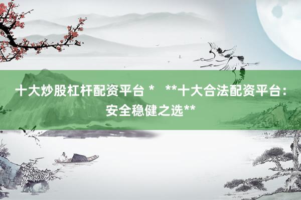 十大炒股杠杆配资平台 *   **十大合法配资平台：安全稳健之选**